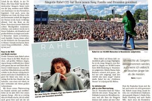 Rahel auf großer Bühne – ein Beitrag des IKZ
