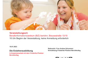 Ausbildung zum/ zur Erzieher/in