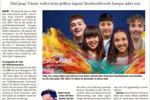 Der Eurovision Songcontest