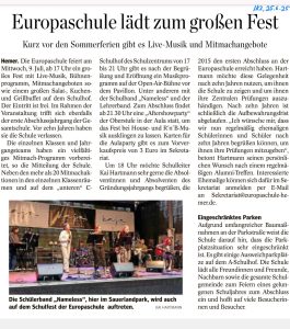 Schulfest25