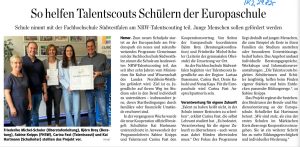 Neues Förderungsprojekt: Wir kooperieren mit der FH Südwestfalen