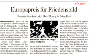 Europapreis für Friedensbild